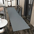 Ottomanson 3'11" x 53' Hallway Runner with Scraper Pile - Extra Durable Non-Slip Rug Mat for Indoor & Outdoor Use - Ideal for Kitchen, Entryway & Garage - High-Traffic Carpet, Gray