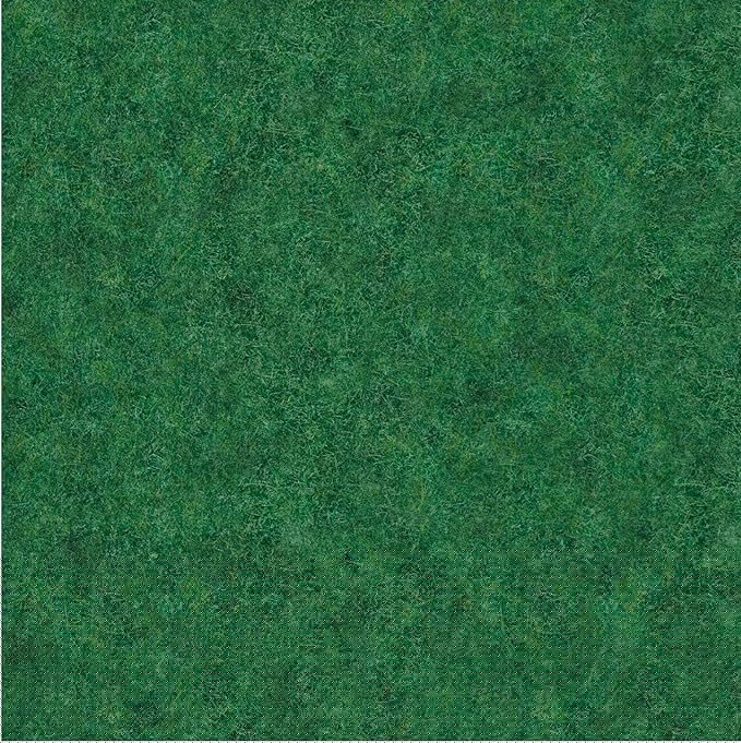 Ottomanson 2'7" x 36' Hallway Runner with Scraper Pile - Extra Durable Non-Slip Rug Mat for Indoor & Outdoor Use - Ideal for Kitchen, Entryway & Garage - High-Traffic Carpet, Green