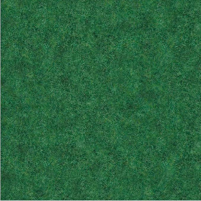 Ottomanson 6'6" x 48' Hallway Runner with Scraper Pile - Extra Durable Non-Slip Rug Mat for Indoor & Outdoor Use - Ideal for Kitchen, Entryway & Garage - High-Traffic Carpet, Green