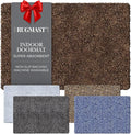 Premium Microfiber Indoor Door Mat – 32"x48" Washable Entry Mat, Non-Slip, Waterproof Backing, Super Absorbent, Low Profile Entryway Doormat for Indoor Entrance