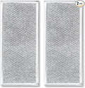 [2 Pack] OEM Microwave Filter Replacement 12.9" x 5.8" Fit For W10208631A, Microwave Vent Filter, Microwave Grease Filter, Filters Kitchen Oven Air Over the Range Vent Fan, 13 x 6 inches