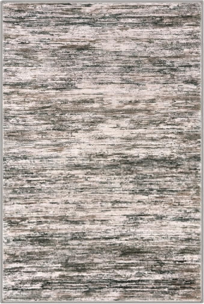 3x5 Modern Abstract Area Rug for Entryway, Brown Green Black White Super Soft Washable Rug with Non-Slip, Low-Pile Door Mat Indoor for Living Room Bedroom, Carpet with Non-Shedding