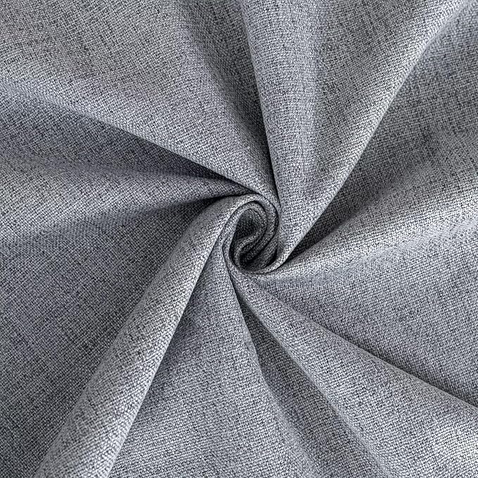 100% Blackout Curtains 96 Inch Length 2 Panels Set, Black Out Curtains for Living Room, Light Grey Thermal Insulated Grommet Drapes Bedroom Luxury Decor Privacy(70W × 96L inch, Light Grey)