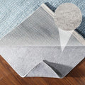 Resare Non Slip Rug Pad Gripper Extra Thick Dual Surface Felt Under Rug for Area Rugs and Hardwood Floors,Super Cushioned Non Skid Carpet Padding - 7x10 Feet 1/4" Double-Sided Non Slip