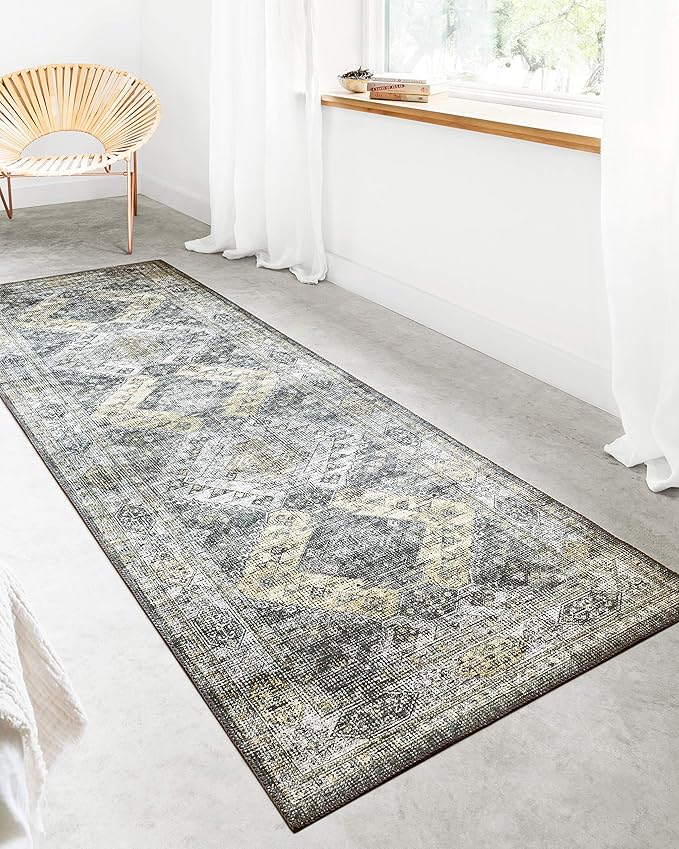 Loloi II Skye Collection SKY-09 Graphite/Silver 2'-3" x 3'-9" Accent Rug