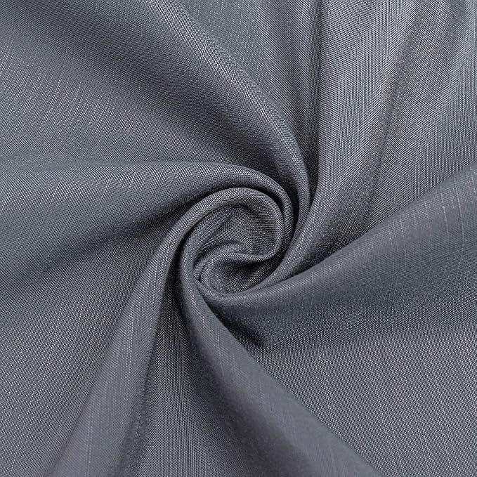 Biscaynebay Wrap Around Bed Skirts with Split Corners for King Beds 17" Drop, Dark Grey Elastic Dust Ruffles Adjustable Easy Fit Wrinkle & Fade Resistant Silky Luxurious Fabric Machine Washable