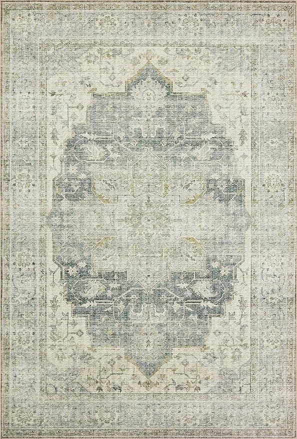Loloi Skye Collection SKY-12 Charcoal/Dove 2'-6" x 10'-0" Runner Rug