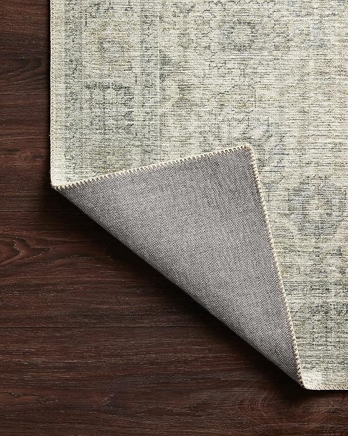 Loloi II Skye Collection SKY-14 Natural/Sage 3'-6" x 5'-6" Accent Rug